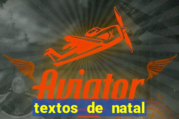 textos de natal para leitura